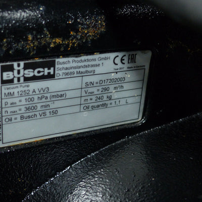 BUSCH MM 1252 A VV3