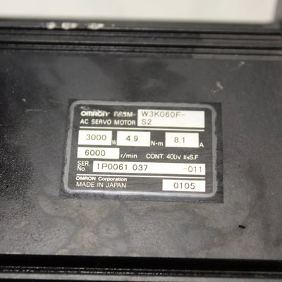 Omron R88M-W3K060F-S2