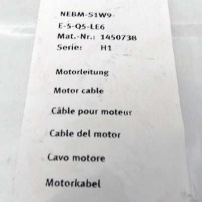 FESTO NEBM-S1W9-E-5-Q5-LE6