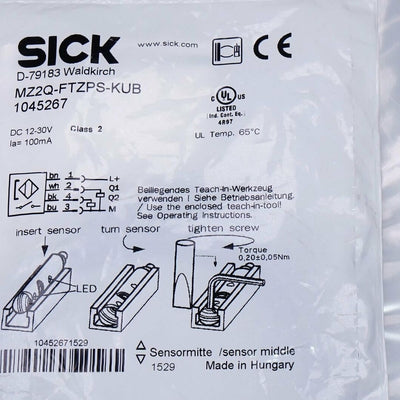Sick MZ2Q-FTZPS-KUB