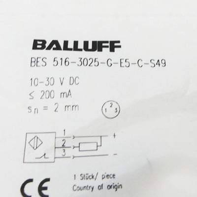 BALLUFF BES 516-3025-G-E5-C-S49