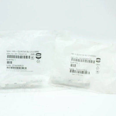 HARTING HAN 4 QUINTAX BU (3-9,5MM)