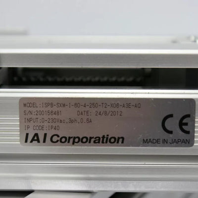 IAI ISPB-SXM-I-60-4-250-T2-X06-A3E-AQ
