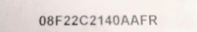 Parker 08F22C2140AAFR