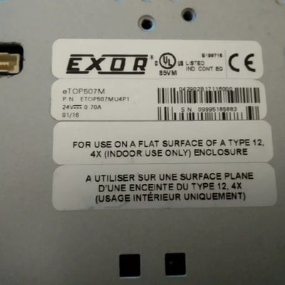 EXOR ETOP 507M