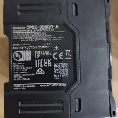 OMRON CP2E-S30DR-A