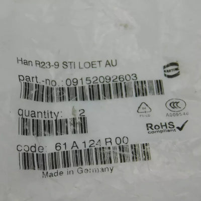 HARTING 09152092603