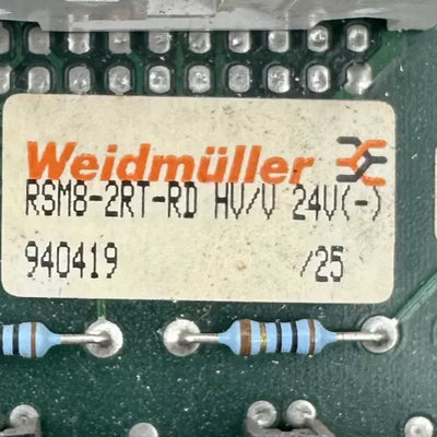 WEIDMULLER RSM8-2RT-RD-HV/V-24V