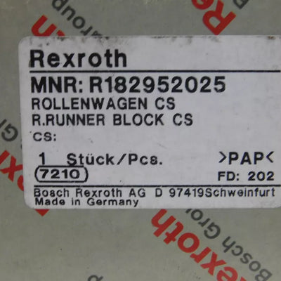 Rexroth R182952025