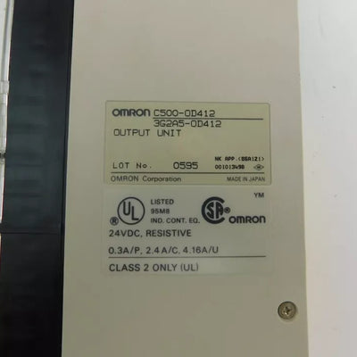 OMRON CV500-0D412