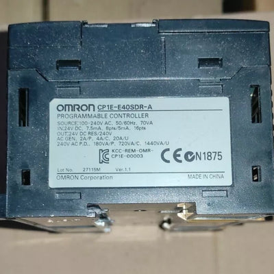 CP1E-E40SDR-A
