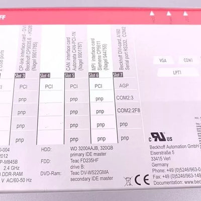 BECKHOFF CP9035