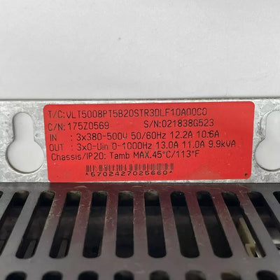 DANFOSS VLT5008PT5B20STR3DLF10A00C0