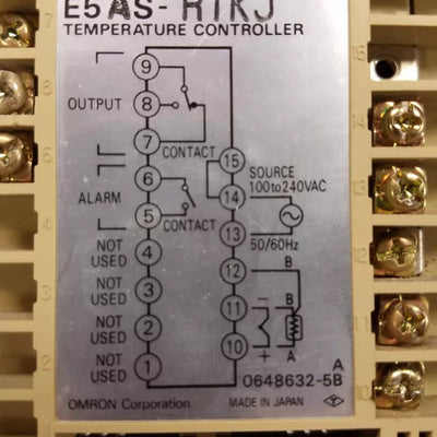 OMRON E5 AS-RIKJ