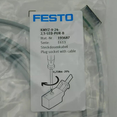 FESTO KMYZ-9-24-2.5-LED-PUR-B