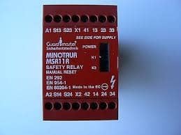 MSR11R ALLEN BRADLEY MINOTAUR SAFETY RELAY UNIT MANUAL RESET